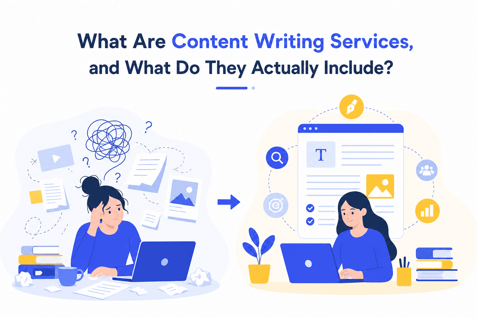 What Are Content Writing Services, and What Do They Actually Include?